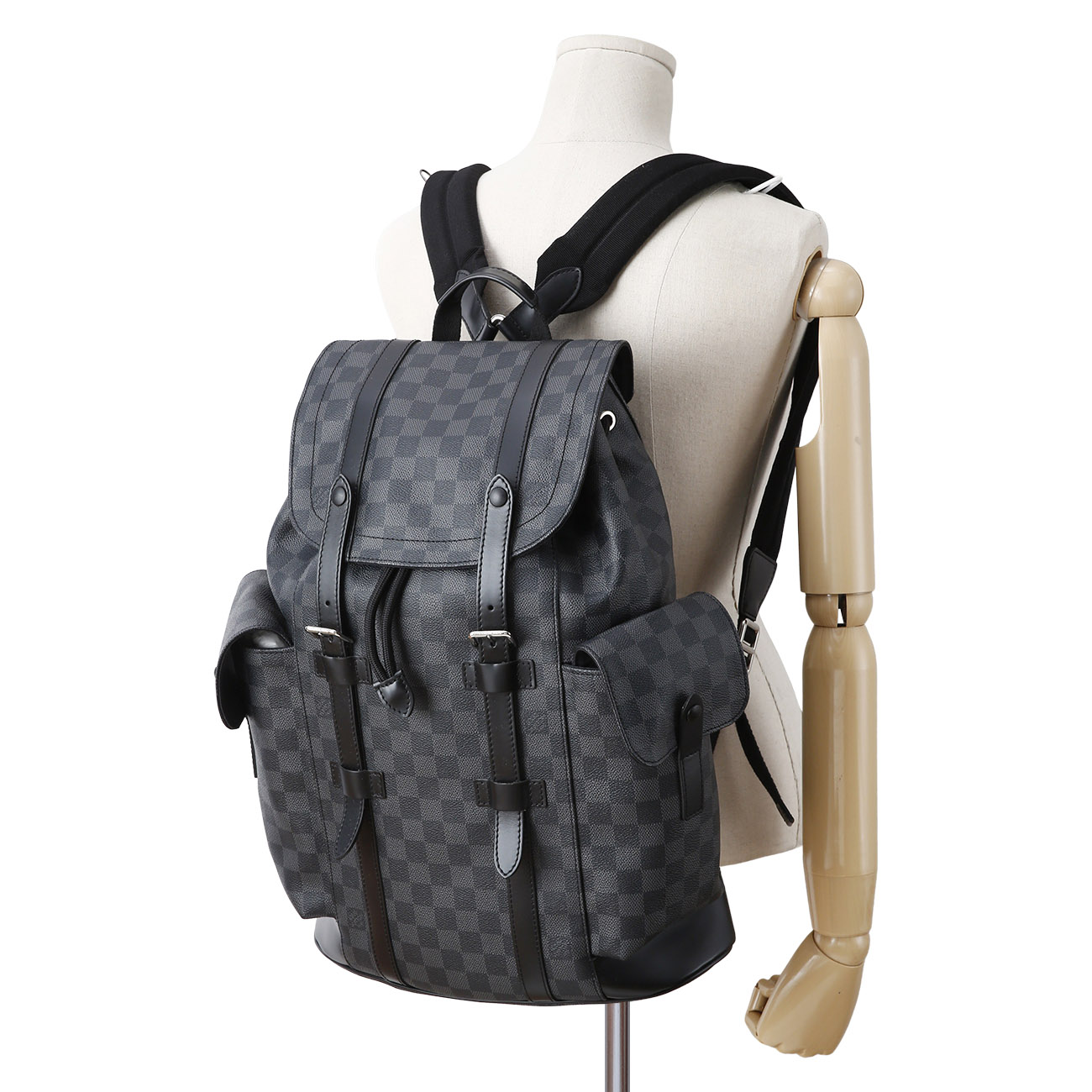 LOUIS VUITTON(USED)루이비통 다미에 그라파이트 크리스토퍼 백팩